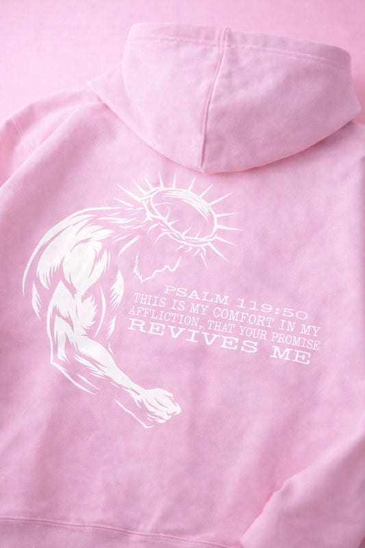 REVIVED PULL OVER (PINK)